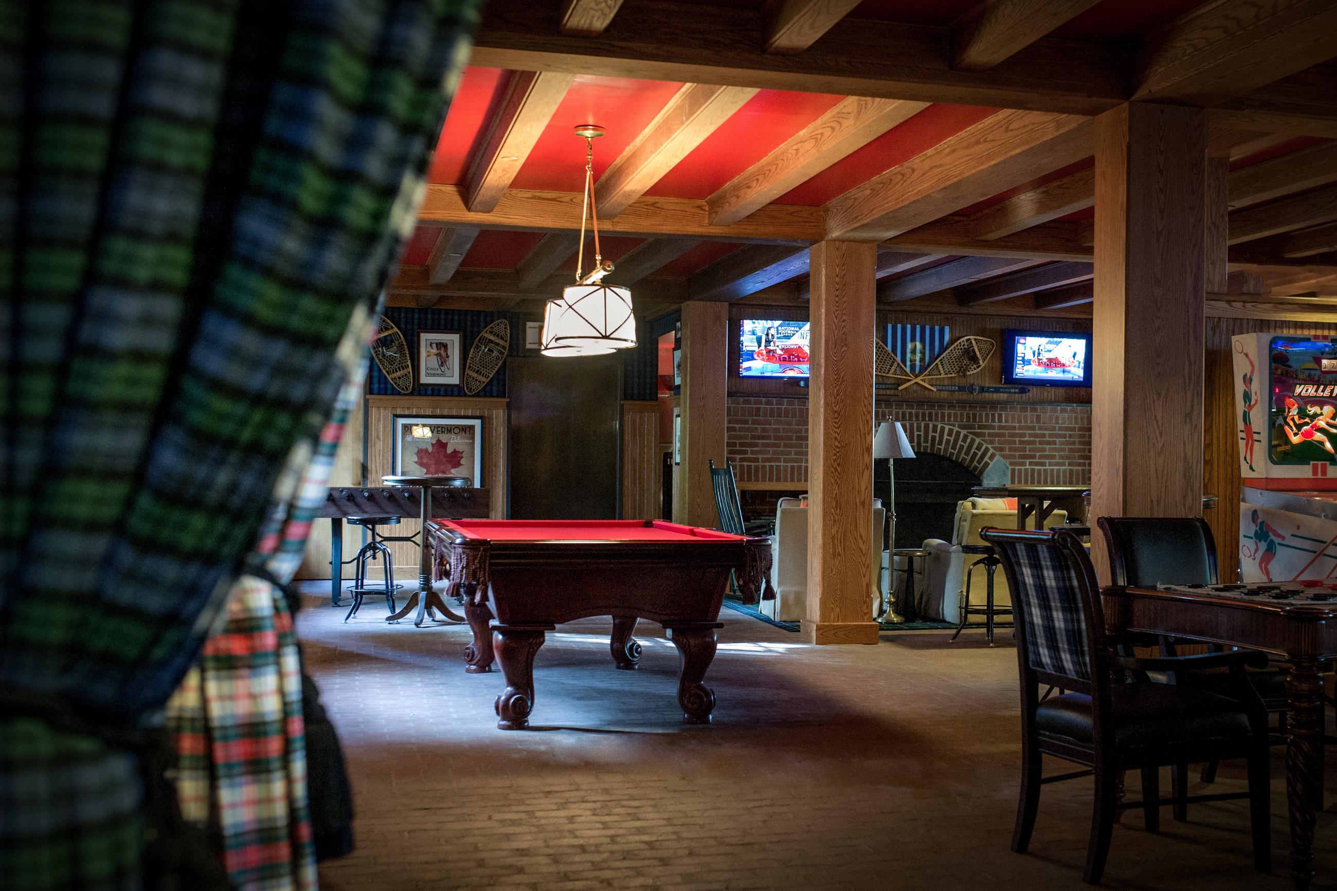 Retro Game Room | The Woodstock Inn and Resort