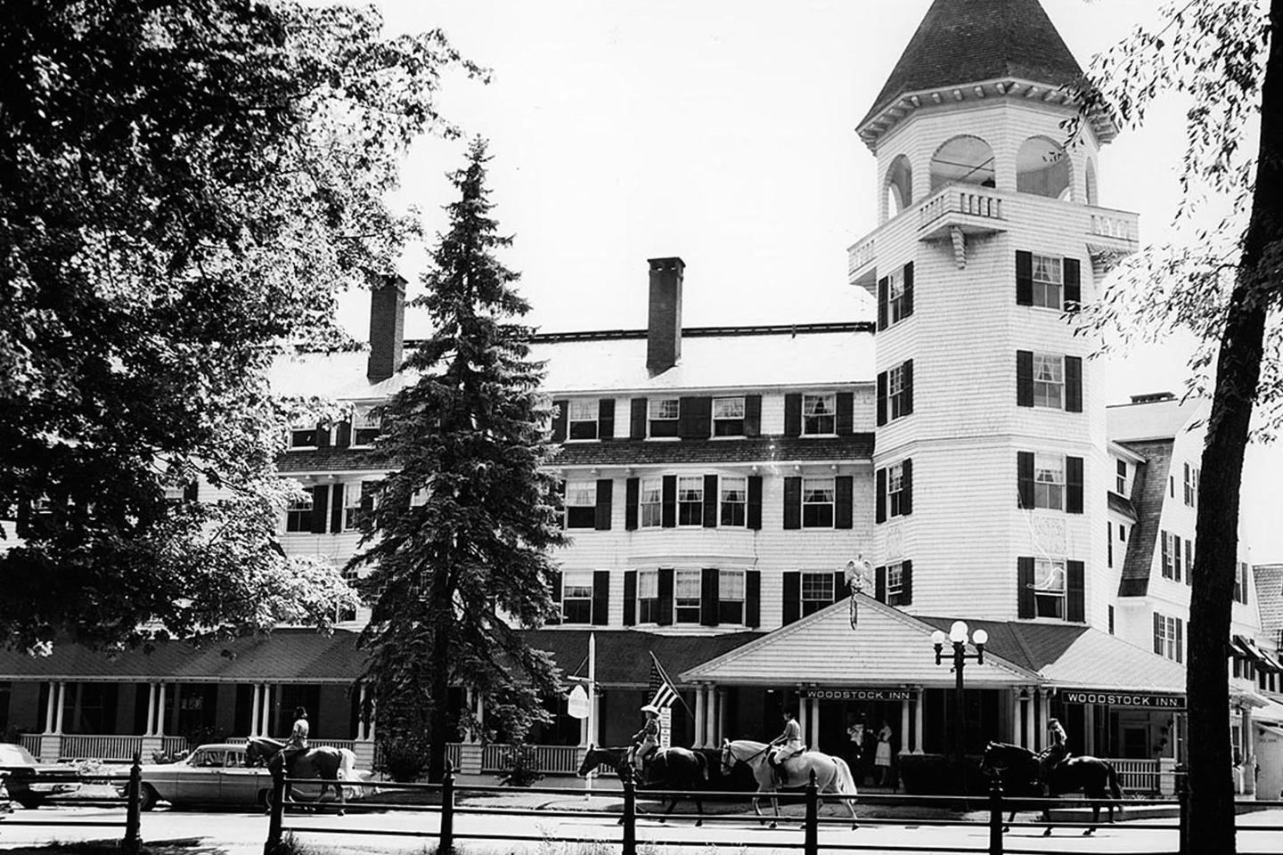 Woodstock Inn Victorian Real Photograph deals Sepia c1895-1900 Vermont Historical E9